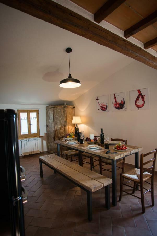 Vino Suite San Quirico dʼOrcia Dış mekan fotoğraf